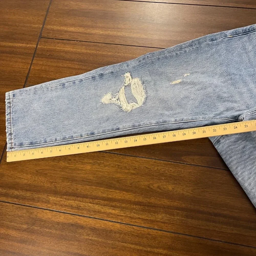 NWT Only Fine Hi Rise Straight Leg Crop Denim Size W30 L26